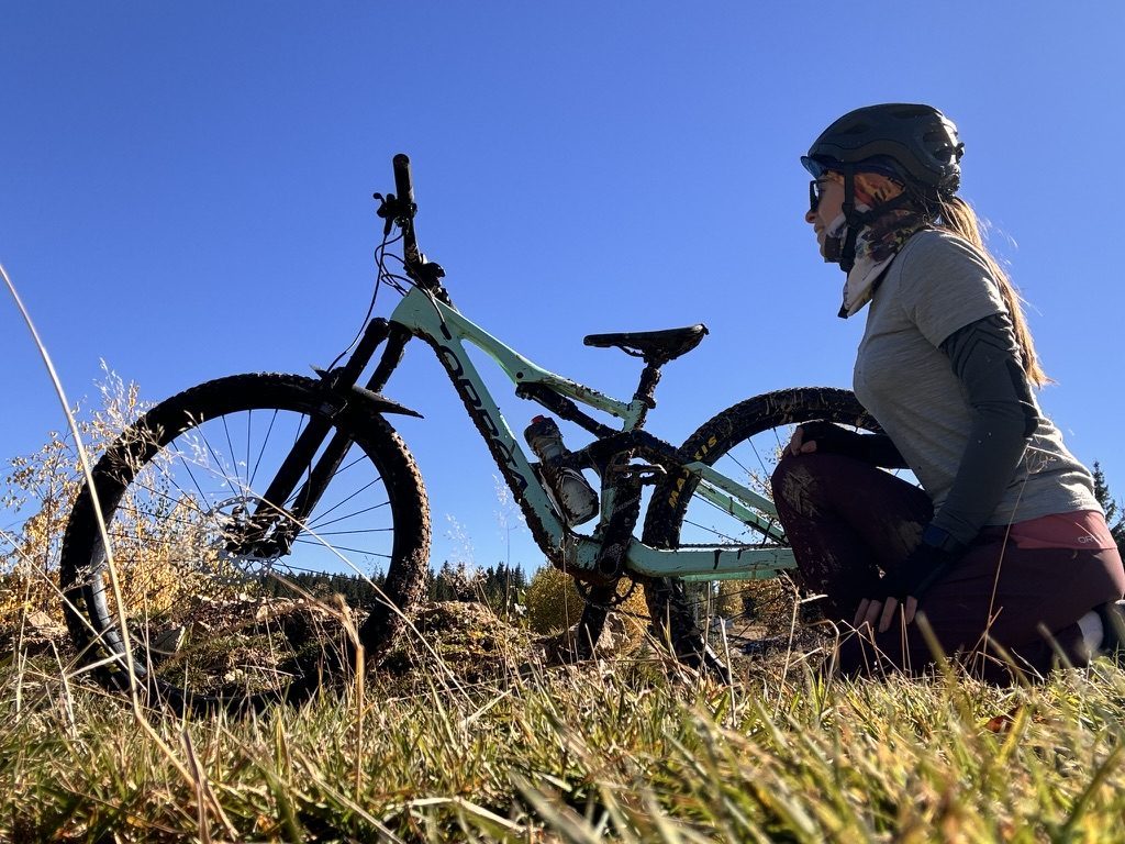 Anca with Orbea at Marisel